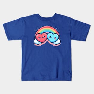 Love hearts Kids T-Shirt